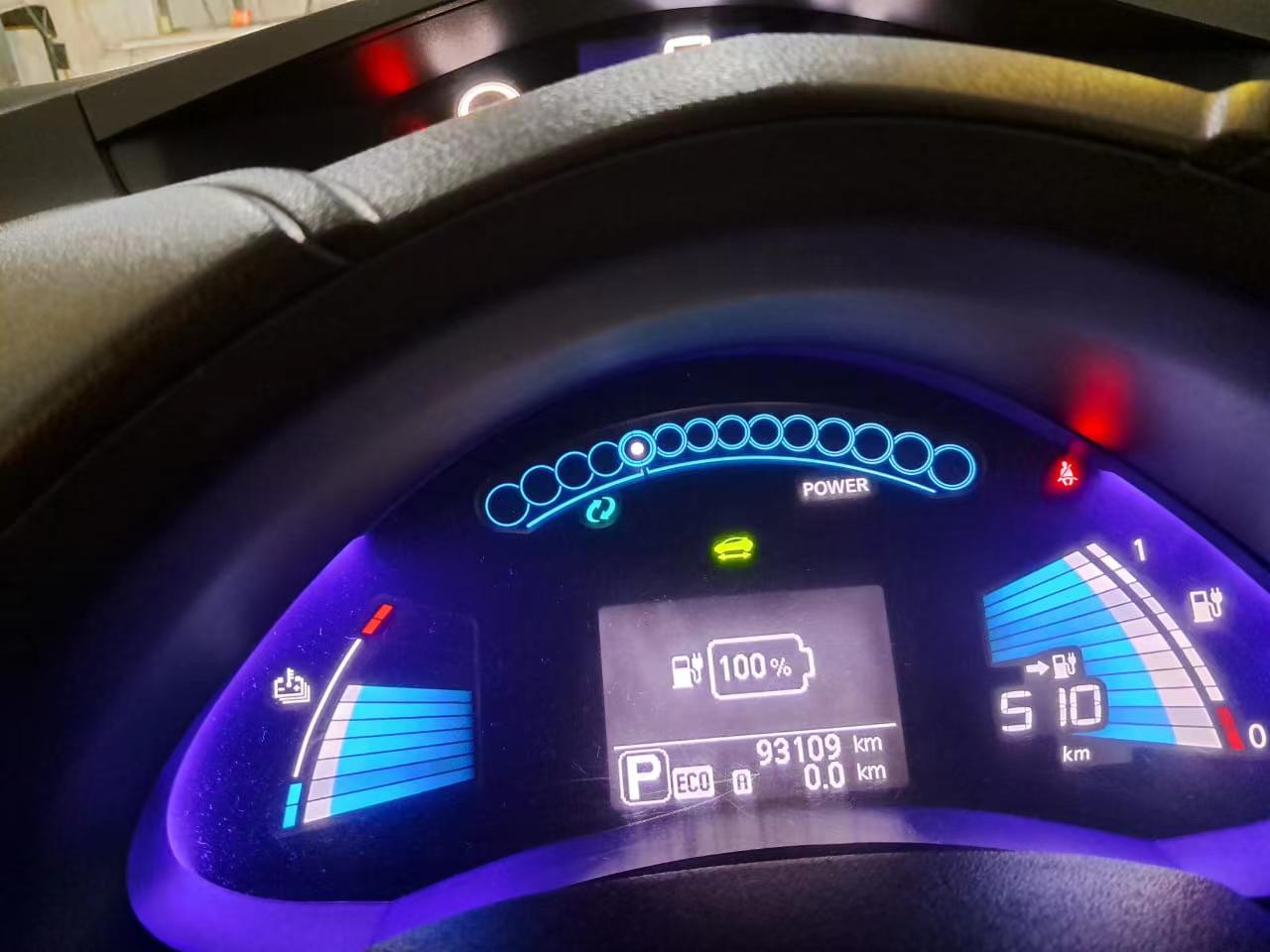 Electric-vehicle power electronics and high-voltage components in an engine bay