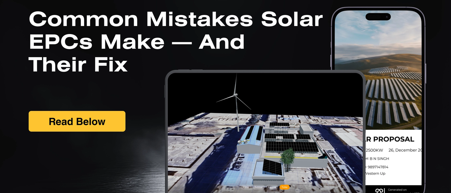 Most Common Mistakes Solar EPCs Make — and How to Avoid Them