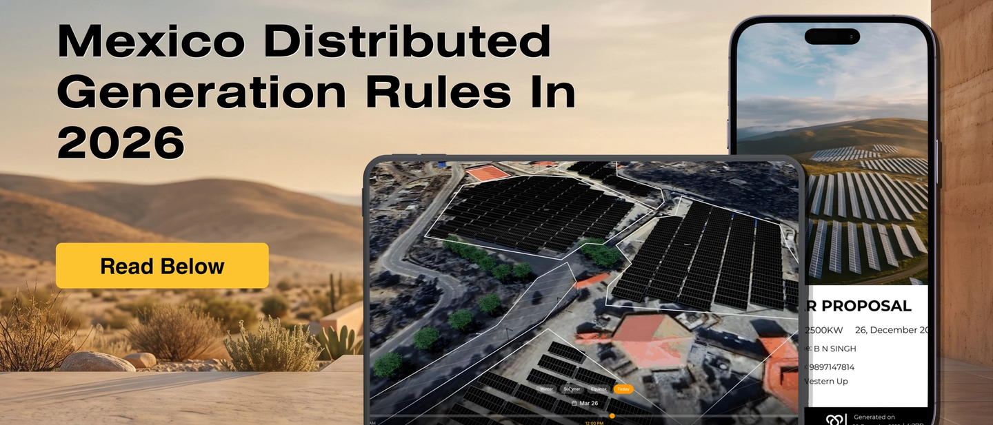 Mexico Distributed Generation Rules 2026 — What Solar EPCs Must Know