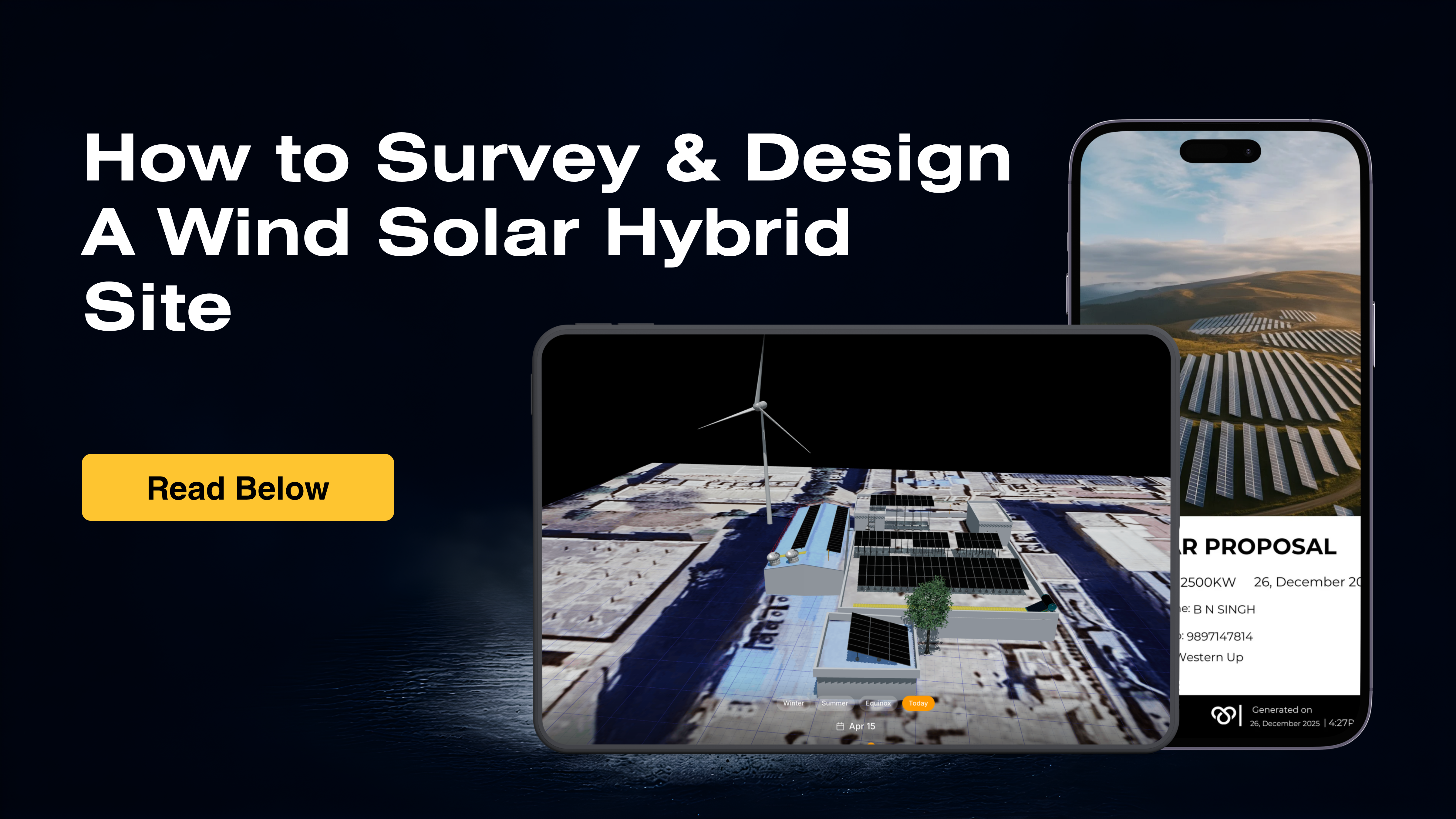How to Survey and Design a Wind Solar Hybrid Site