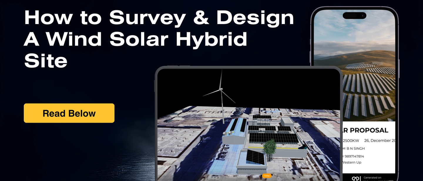 How to Survey and Design a Wind Solar Hybrid Site
