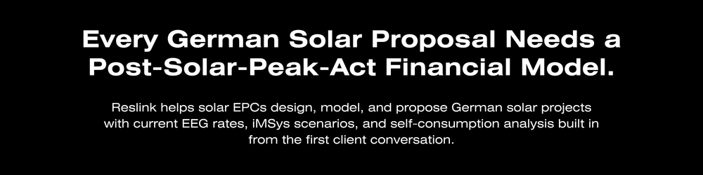 German Solar Proposal
