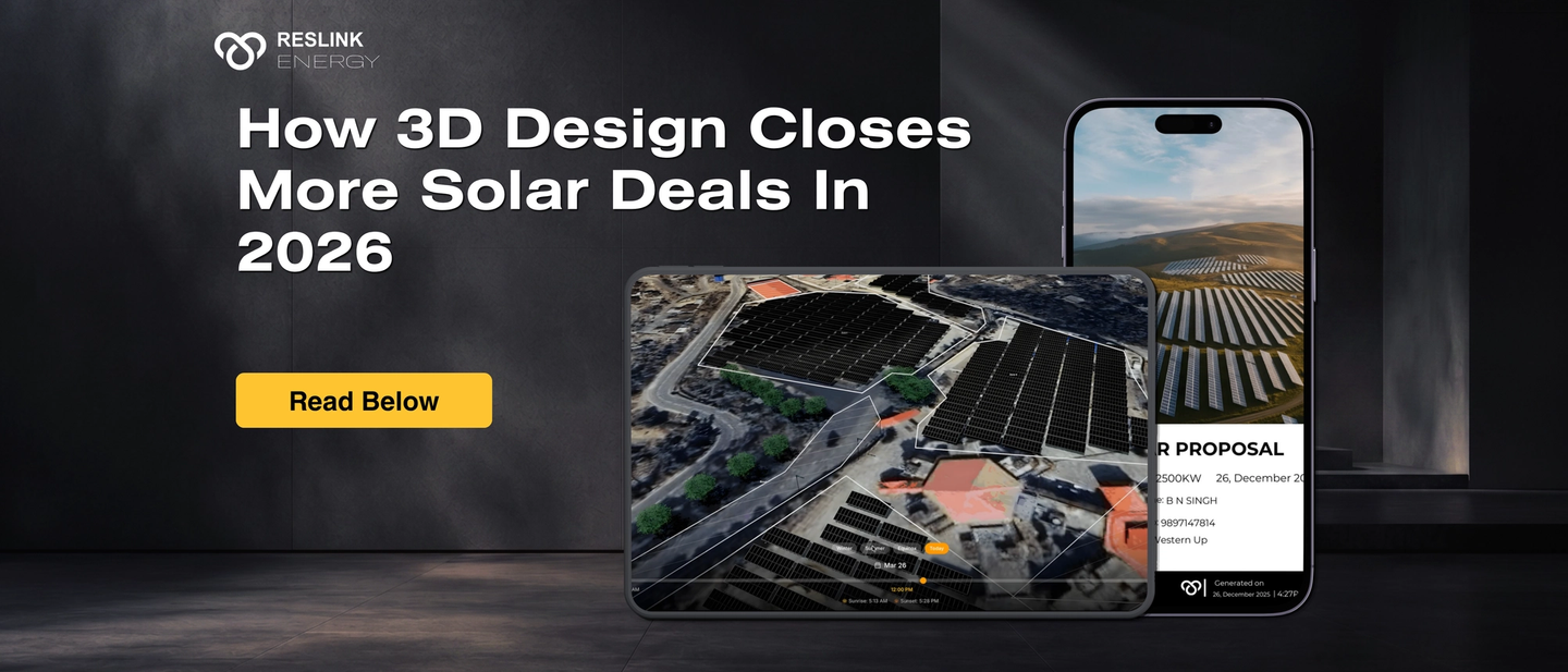How 3D Design Closes More Solar Deals — Indian EPC Guide