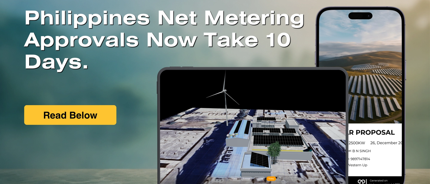 Philippines Net Metering Approvals Now Take 10 Days.