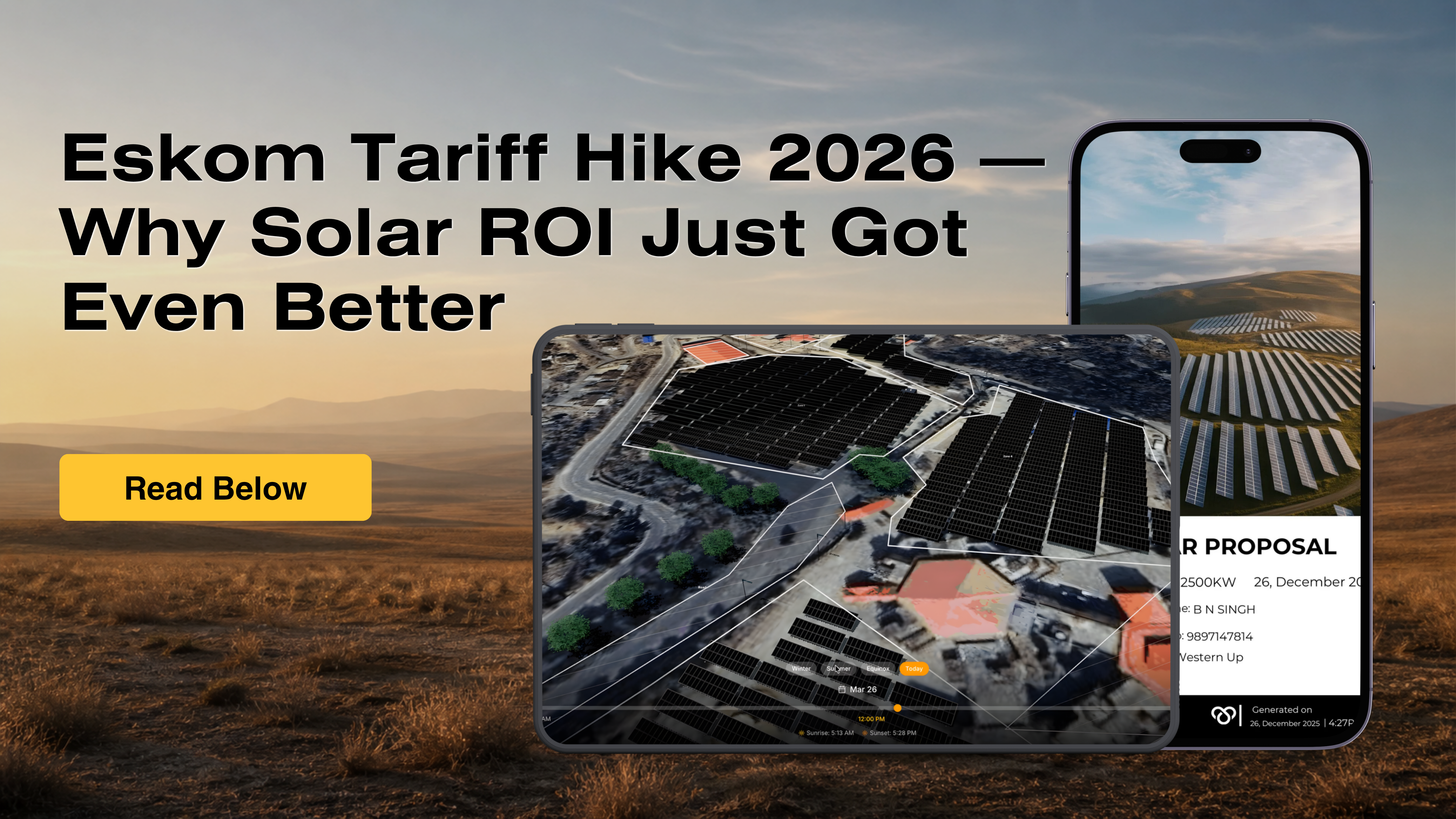 Eskom's Tariff Hikes Just Made Solar More Profitable Than Ever
