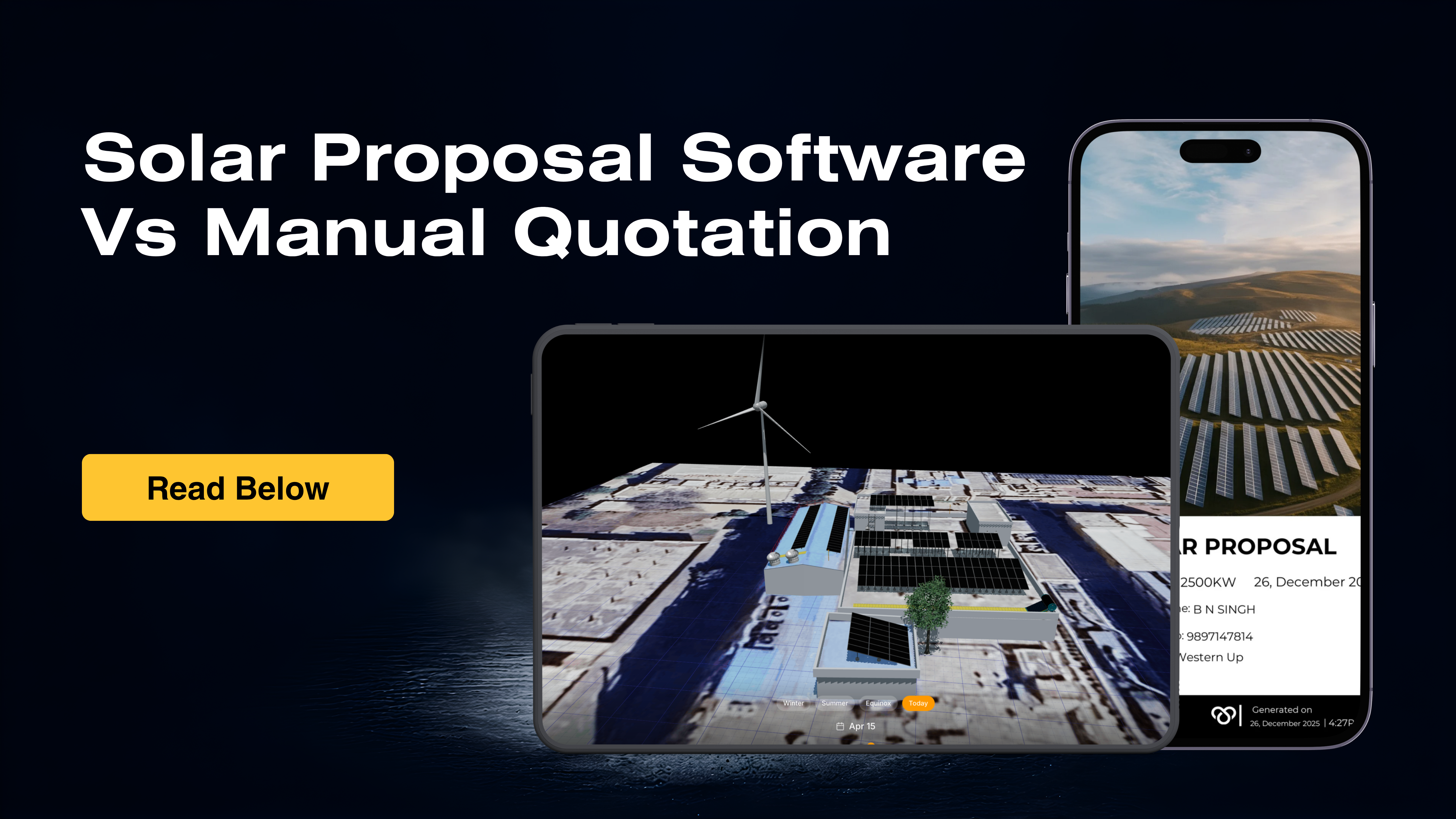 Solar Proposal Software vs Manual Quotation: The India EPC Math