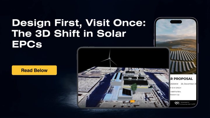 Design First, Visit Once: The 3D Shift in Solar EPCs