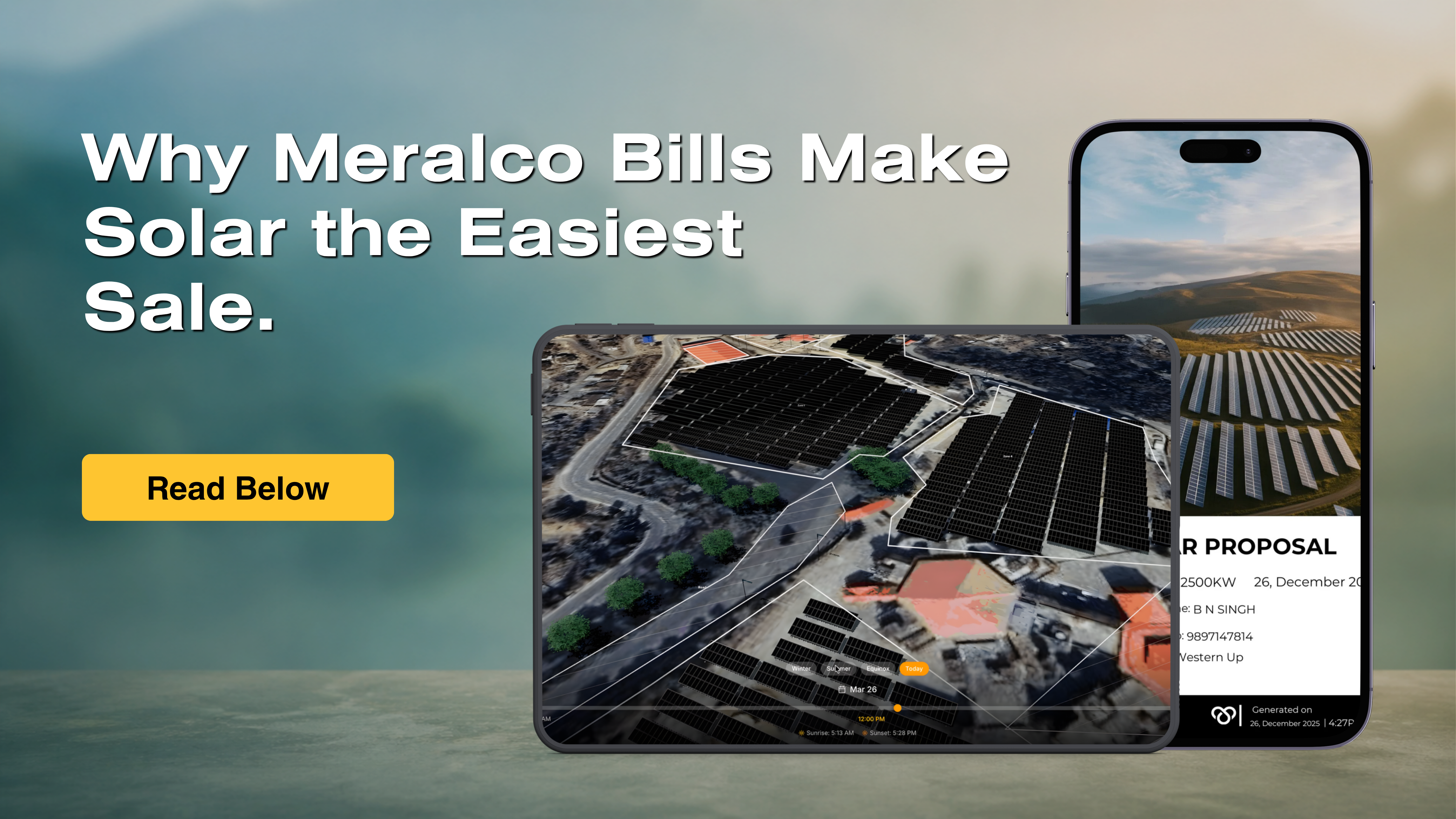 Philippines Solar ROI 2026 — Meralco Bills Make Solar the Easiest Sale