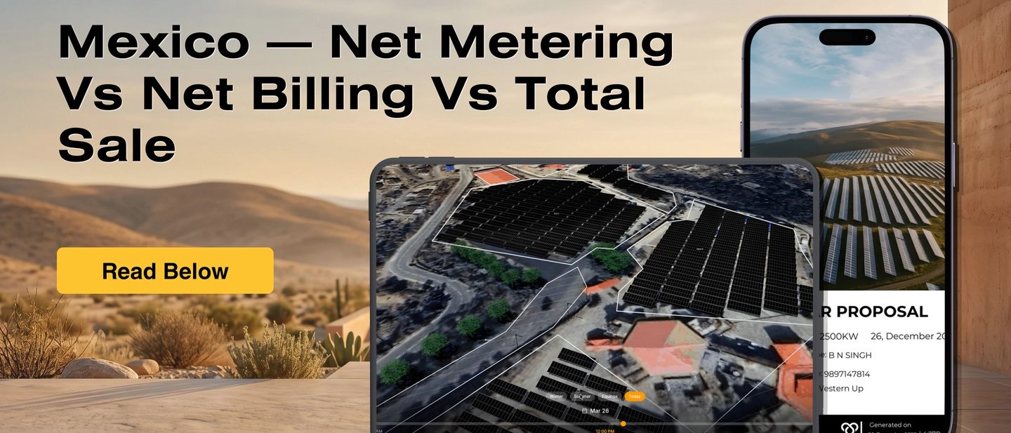 Mexico Solar Compensation Schemes 2026