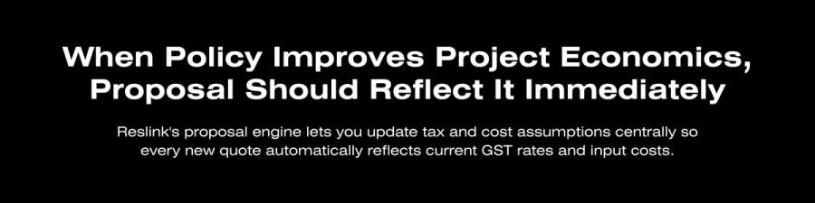 When a policy is changed, proposal should reflect it immediately