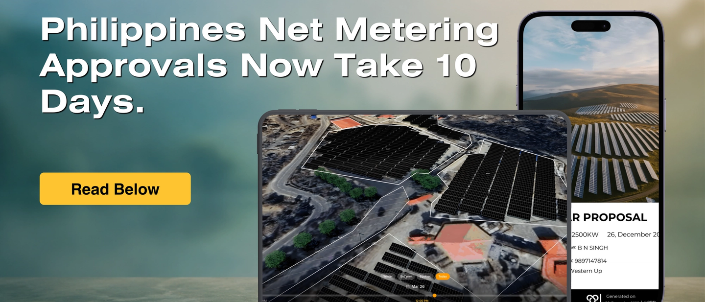 Philippines Net Metering Approvals Now Take 10 Days.