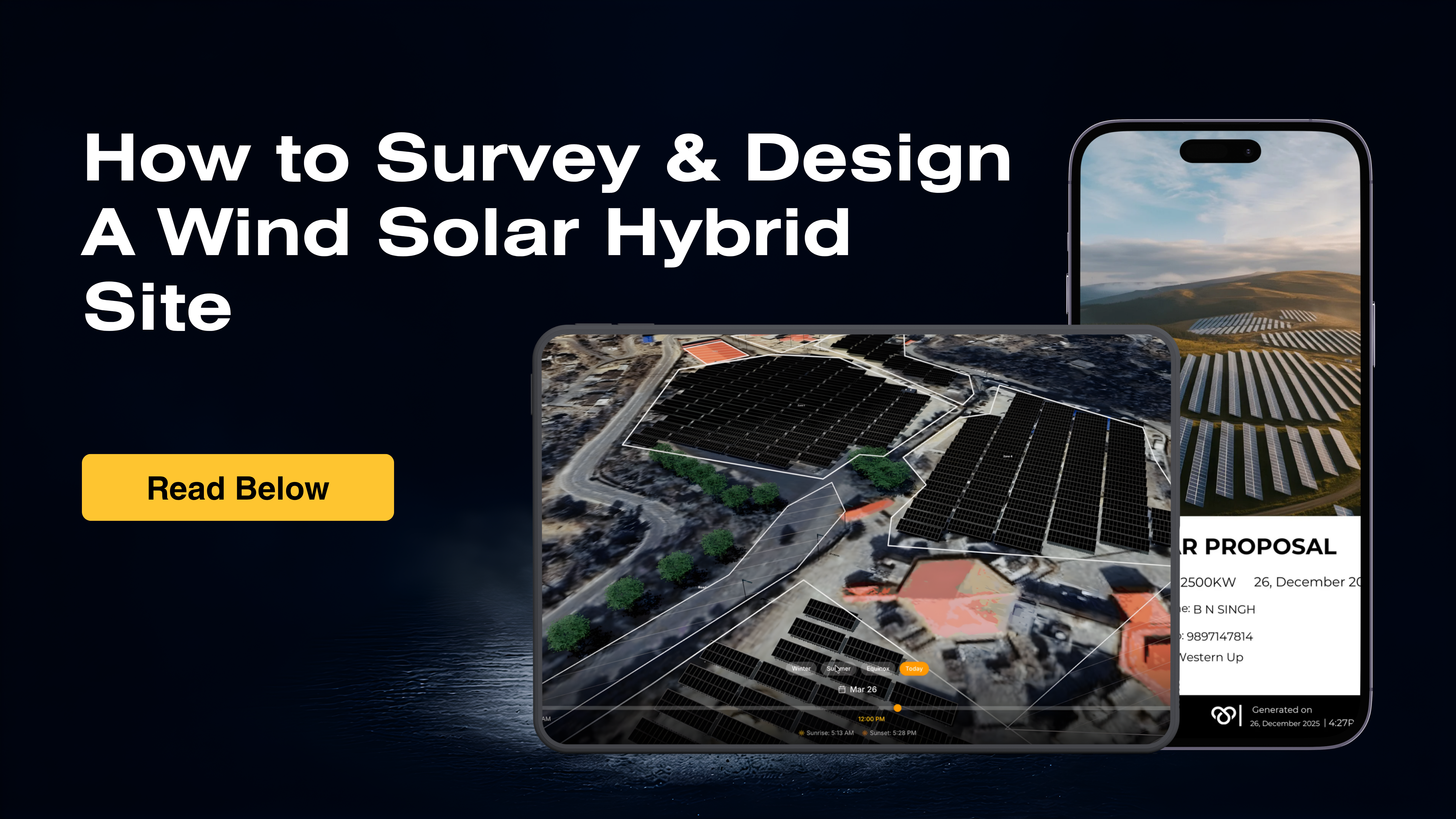 How to Survey and Design a Wind Solar Hybrid Site