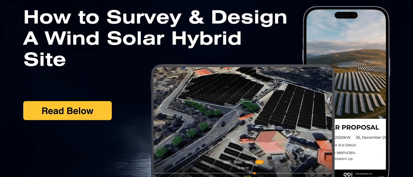 How to Survey and Design a Wind Solar Hybrid Site
