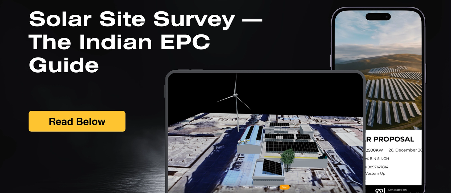 How to Do a Proper Solar Site Survey — The Indian EPC Guide