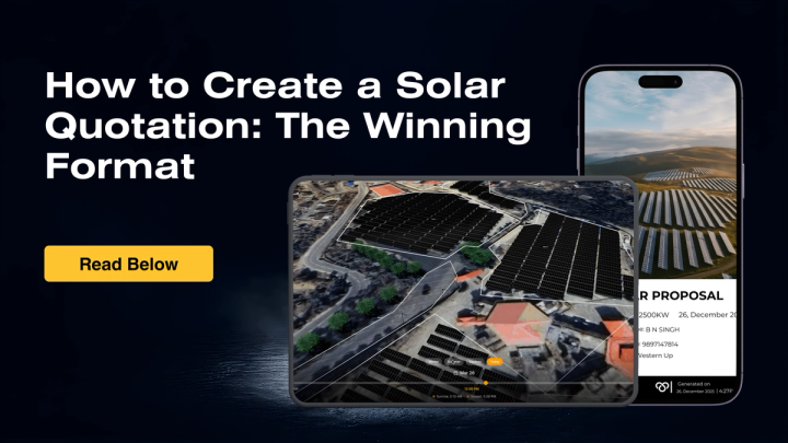 How to Create a Solar Quotation: One that Converts Indian Customers