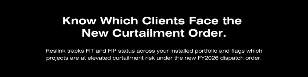 Curtailment order