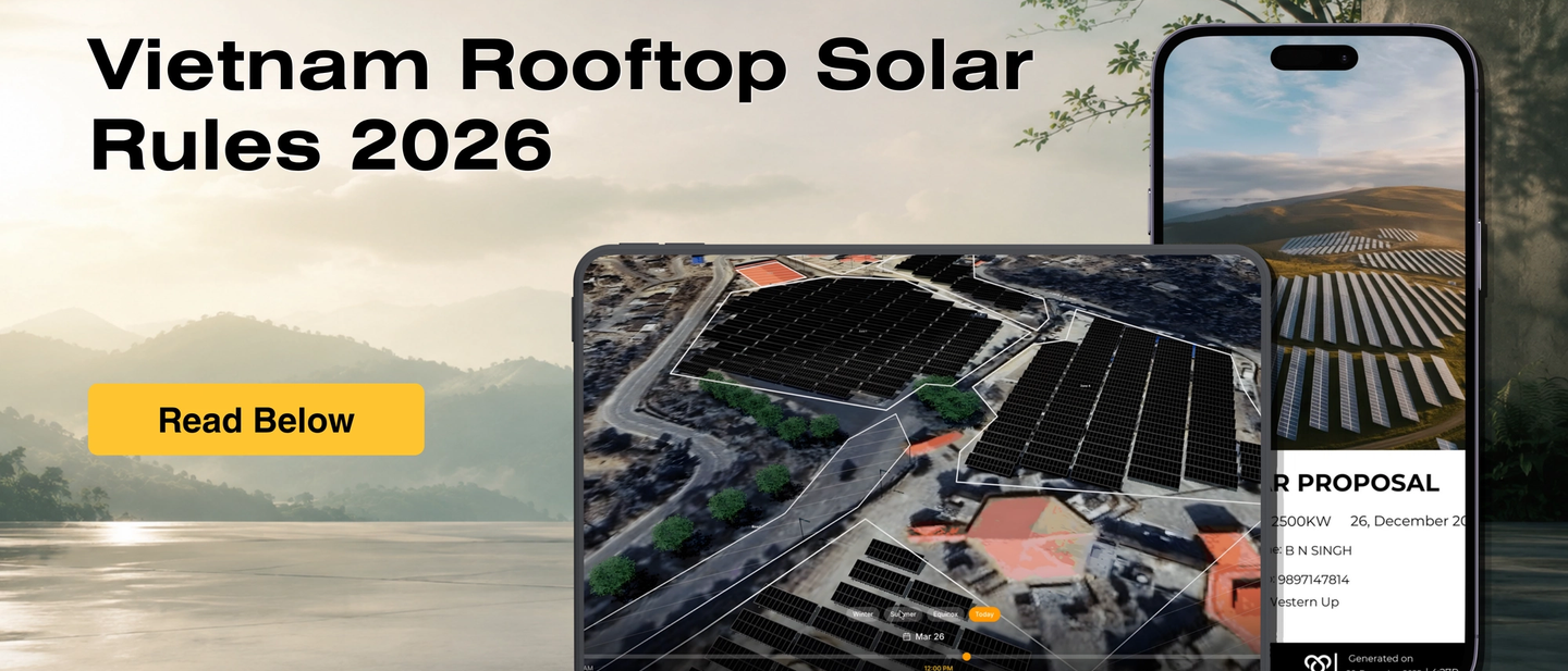 Vietnam's Self Consumption Solar Rules — What EPCs Should Know