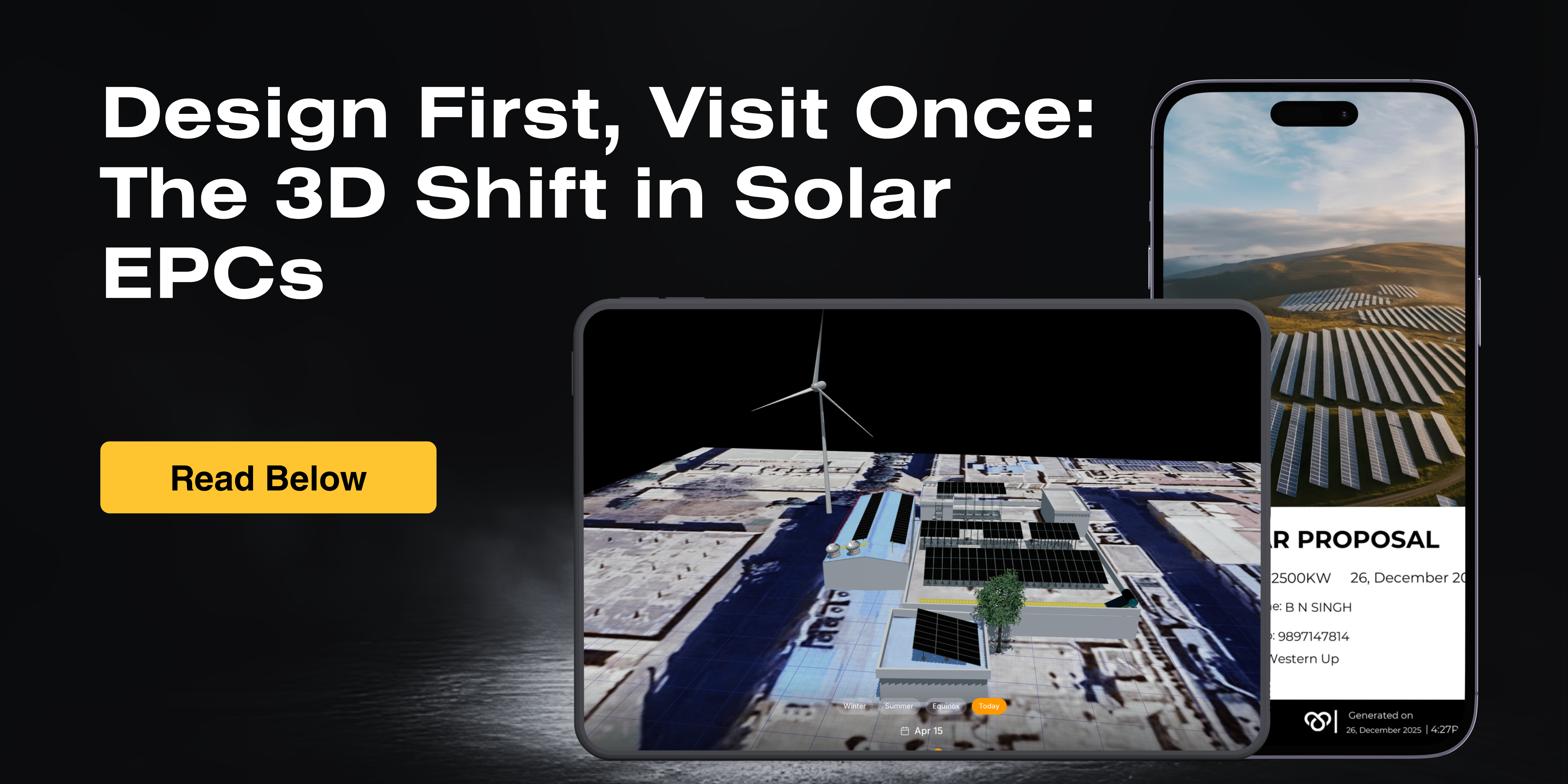  Design First, Visit Once: The 3D Shift in Solar EPCs