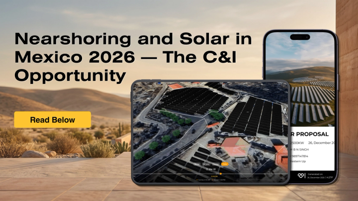 Nearshoring and Solar in Mexico — The C&I Opportunity for EPCs