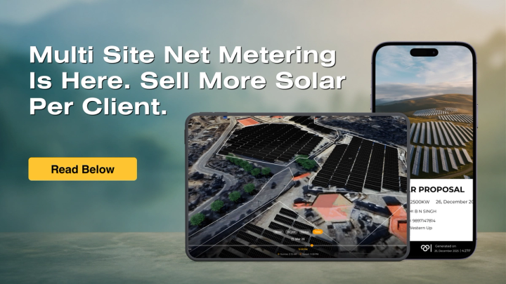 Multi Site Net Metering Is Here. How to Sell More Solar Per Client.