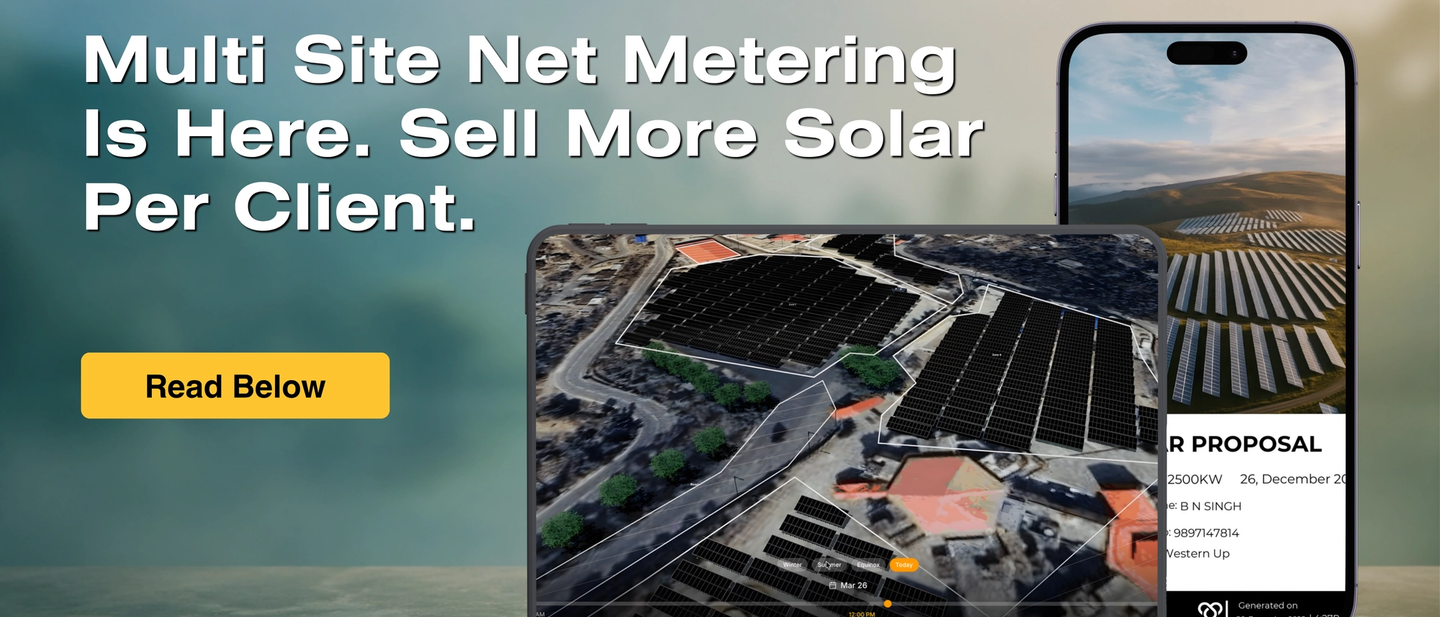 Multi Site Net Metering Is Here. How to Sell More Solar Per Client.