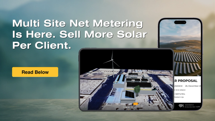 Multi Site Net Metering Is Here. How to Sell More Solar Per Client.