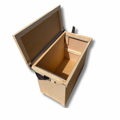 Преносно сандъче 6 рамки Дадан / 12 полурамки с каишена дръжка