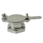 Кран за мед неръждаема стомана 45 мм – с уплътнения, за центрофуга и матуратор 1