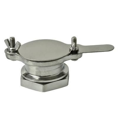 Кран за мед неръждаема стомана 45 мм – с уплътнения, за центрофуга и матуратор