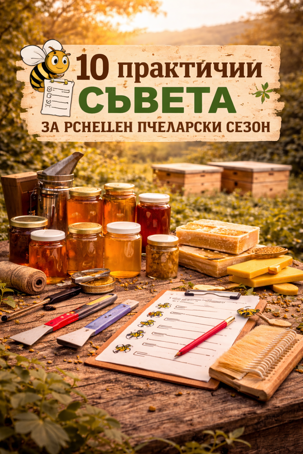 10 практични съвета за успешен пчеларски сезон