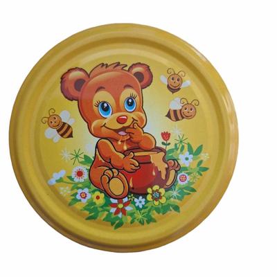 Капачка за буркан Пчелен мотив 6