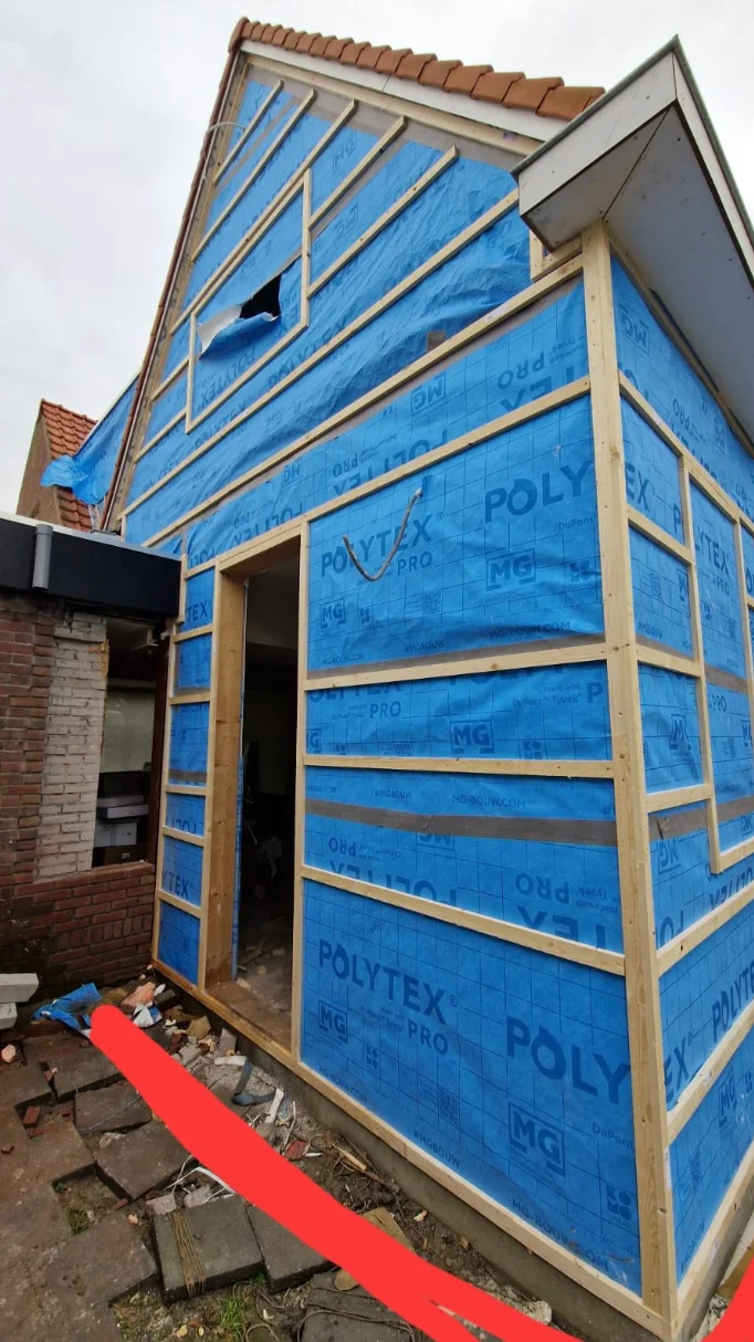 Aanbouw in Hekelingen, foto 6