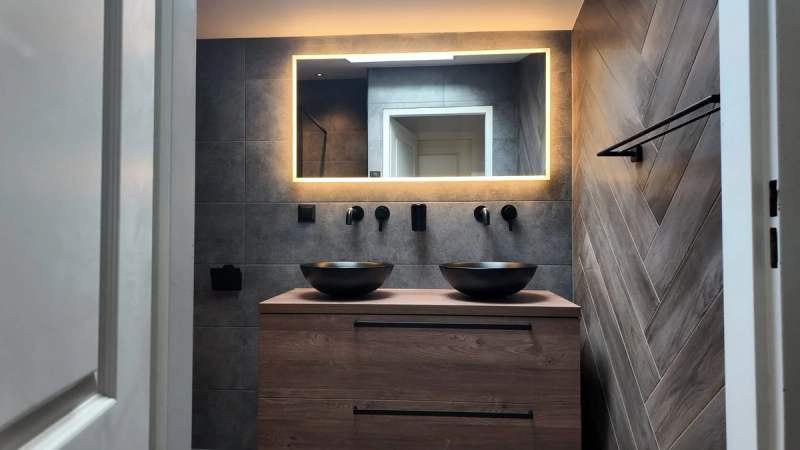 Badkamerrenovatie, Vierpolders