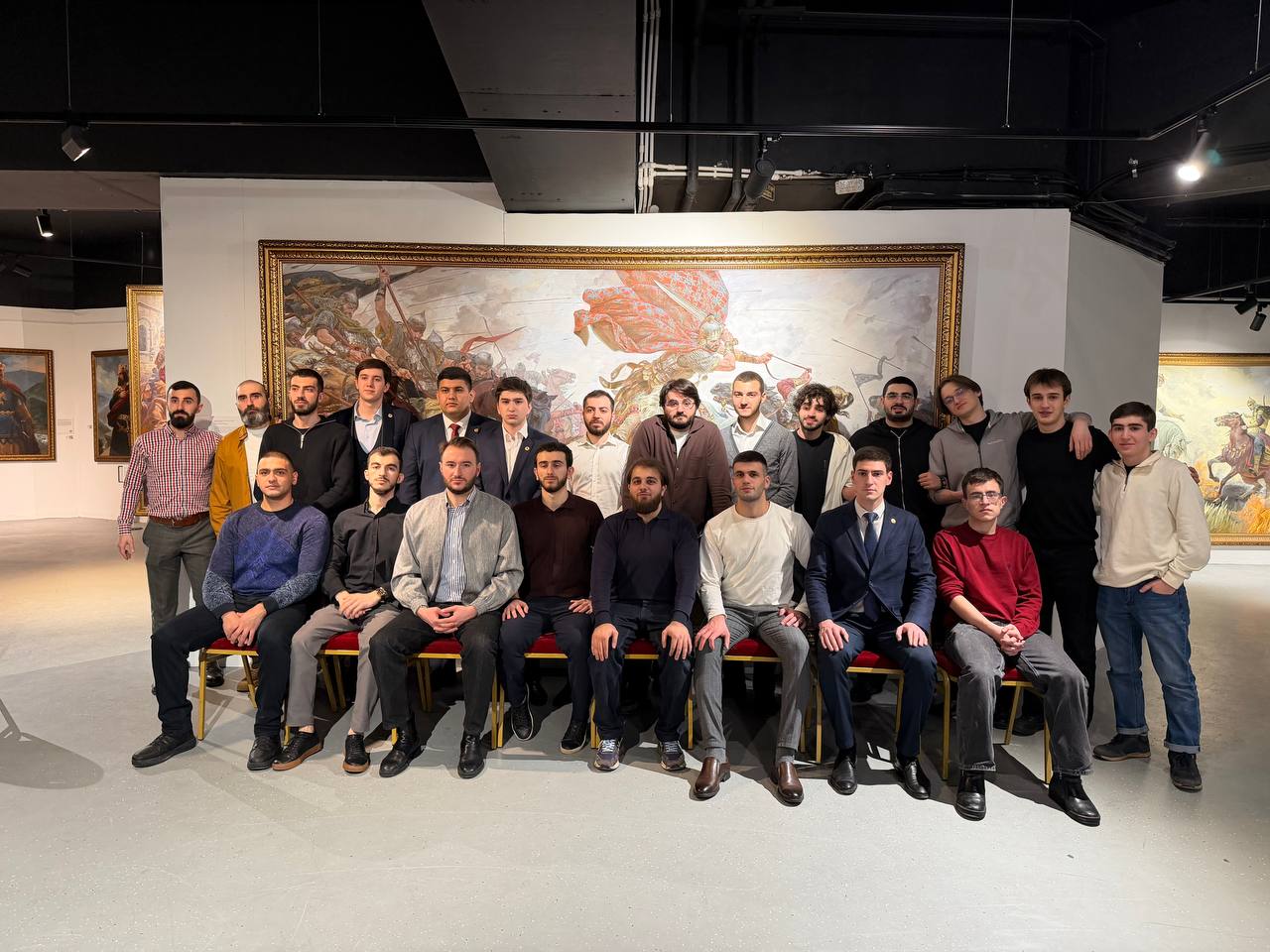 Тапан часть епархиальной молодежи