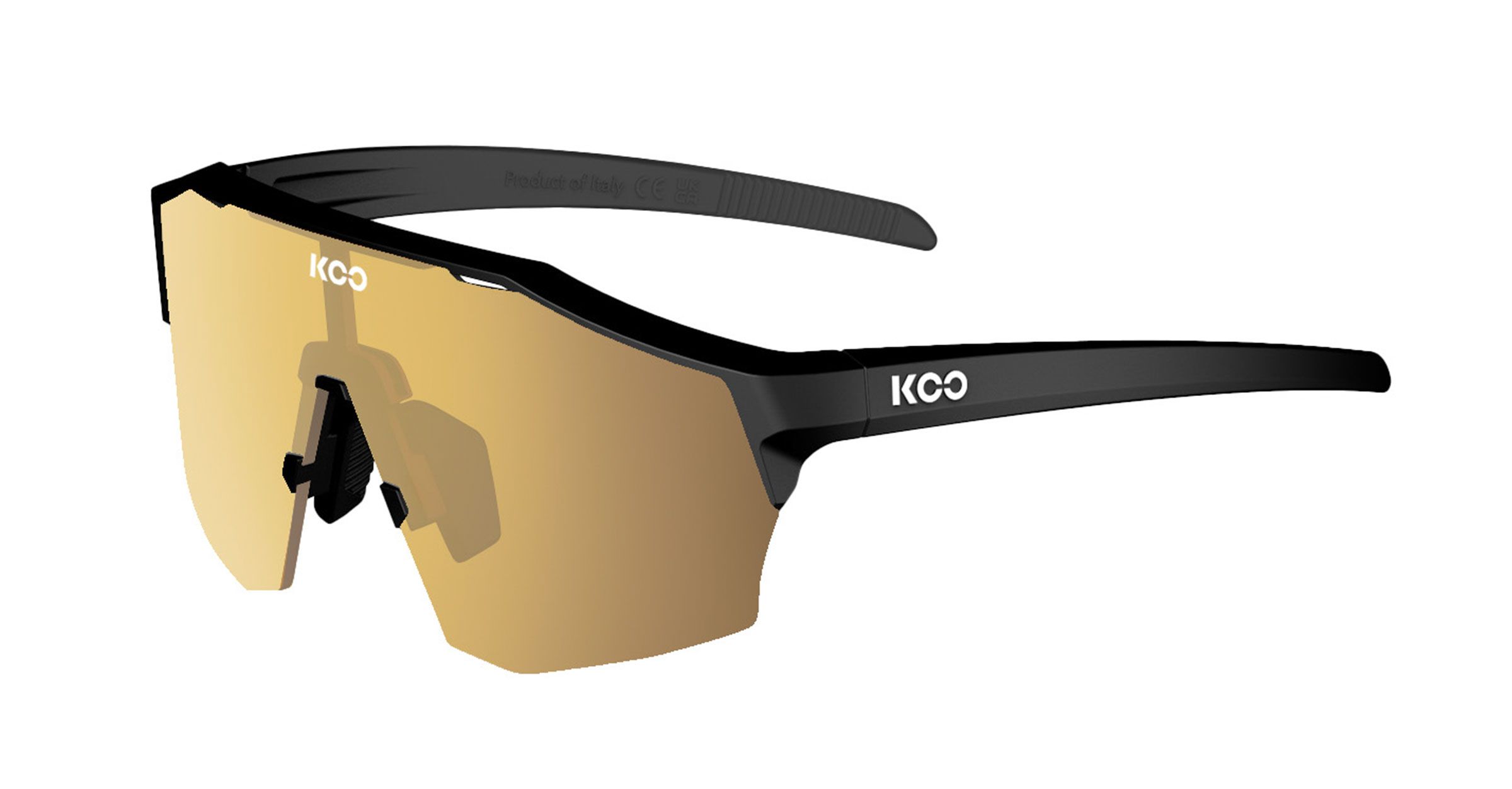 Koo Alibi | Black Matt / Gold | Cycling Sunglasses