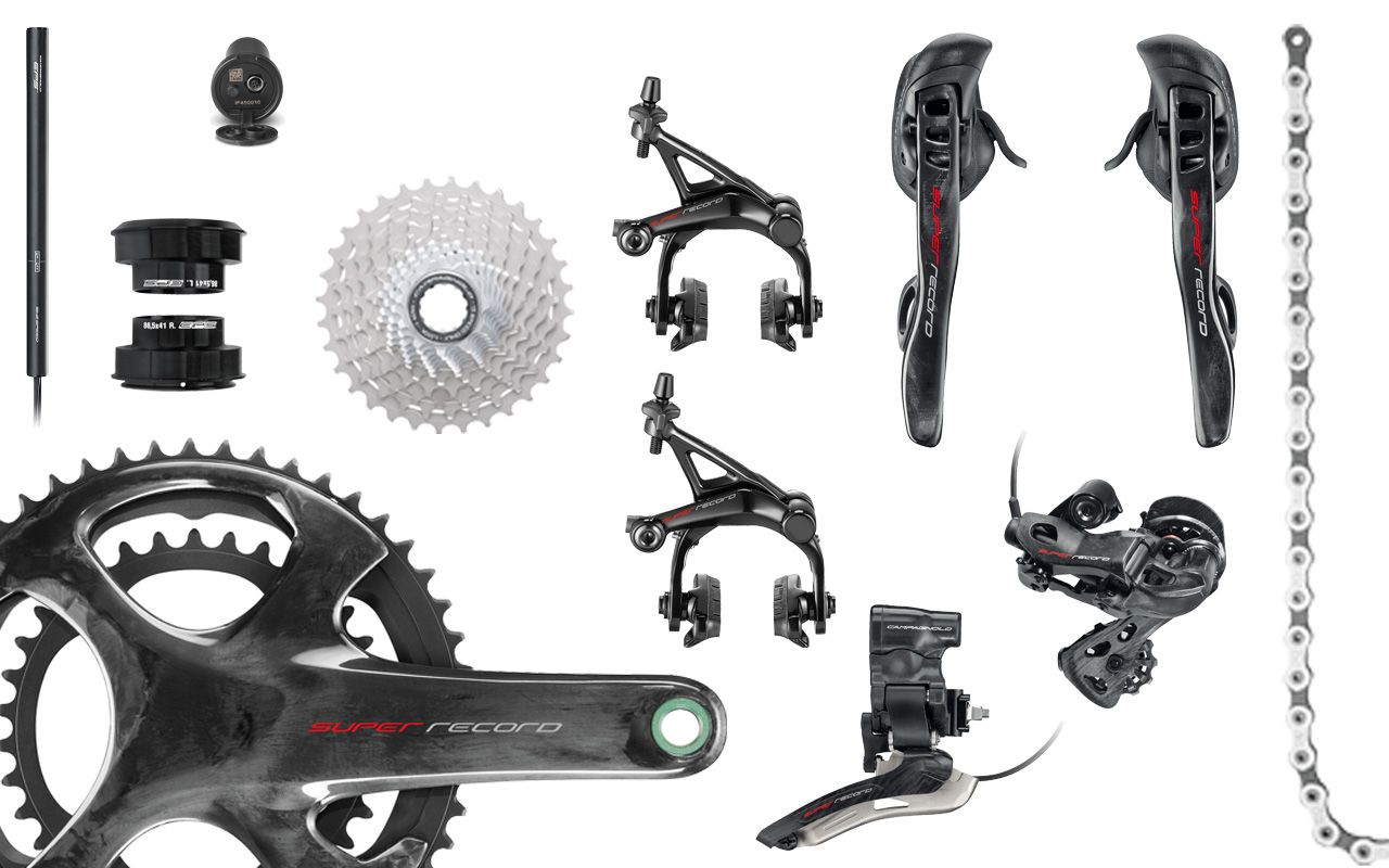 Campagnolo Super Record EPS V4 12s Groupset Cicli corsa