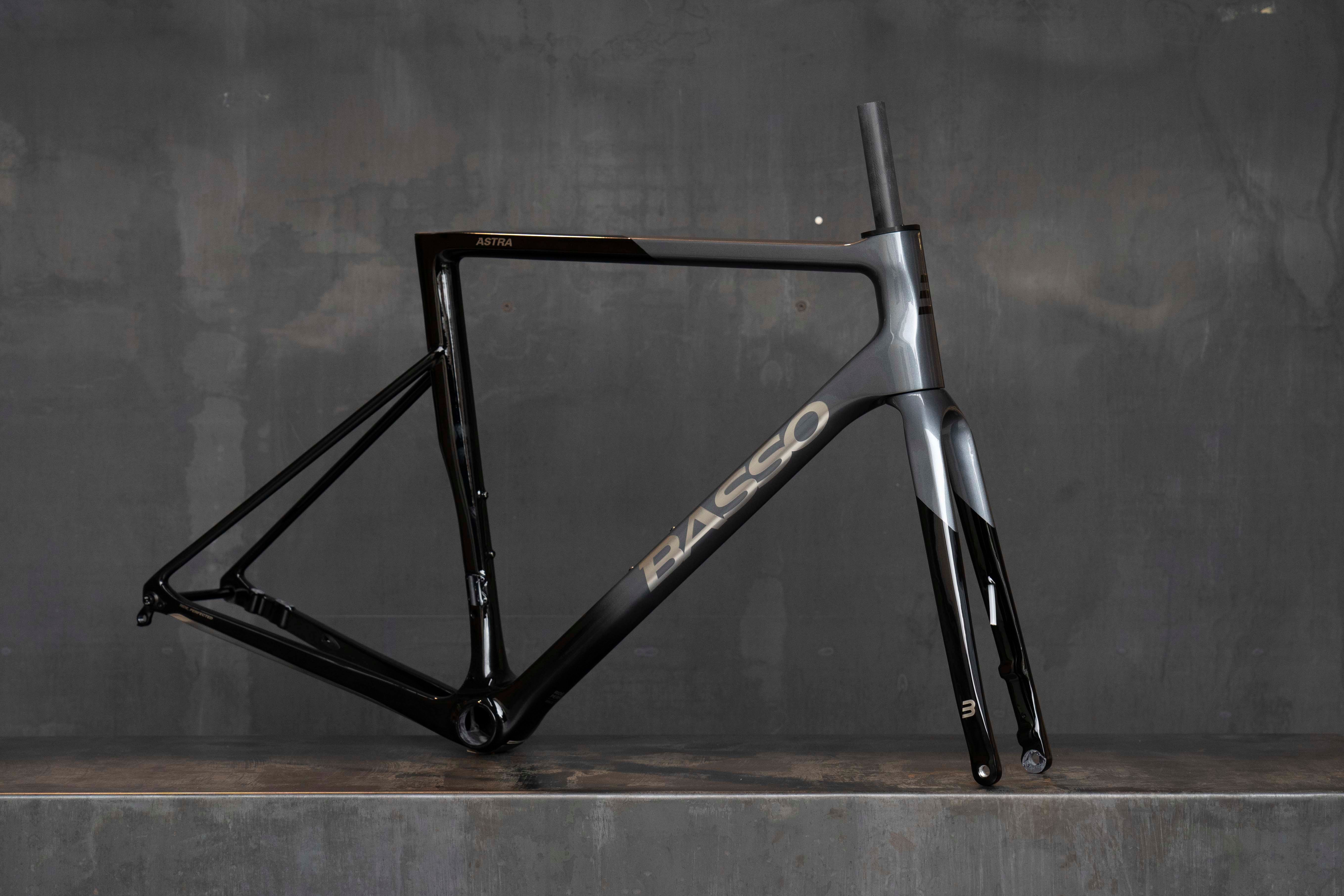 BASSO ASTRA カーボンフレーム Basso Astra 2026 Disc | Cobalt Grey | Taglia 53 | Frameset | Cicli
