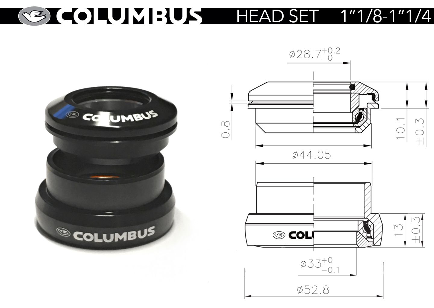 Columbus Compass Headset | Columbus | Cicli Corsa