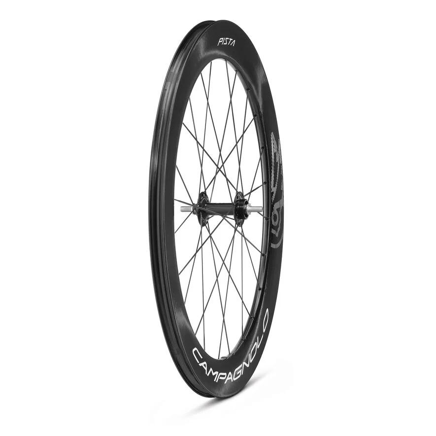 Campagnolo Pista 65 Rear Wheel – 700c Carbon Clincher Tubeless