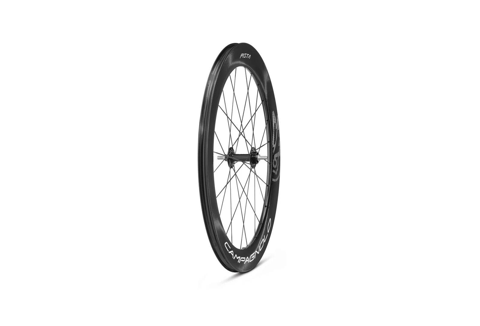 Campagnolo Pista 65 Rear Wheel – 700c Carbon Clincher Tubeless Campagnolo Pista 65 Rear Wheel – 700c Carbon Clincher Tubeless
