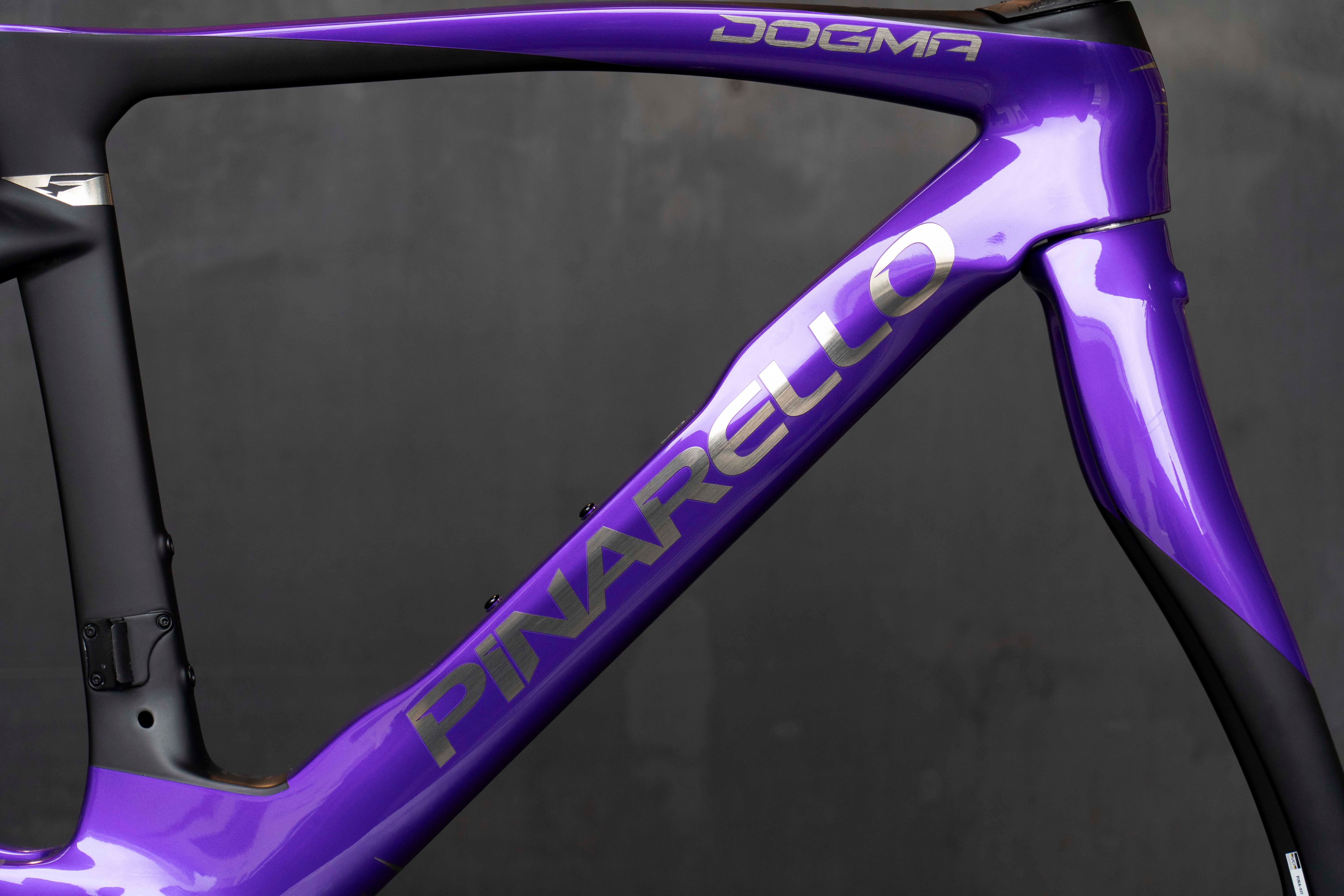 Dogma F Rim Brake | Size 465 | Electro Violet | frameset
