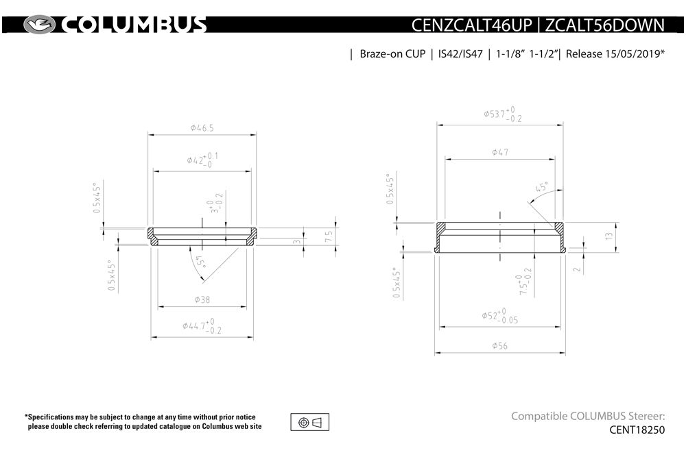 Columbus cento online tubing