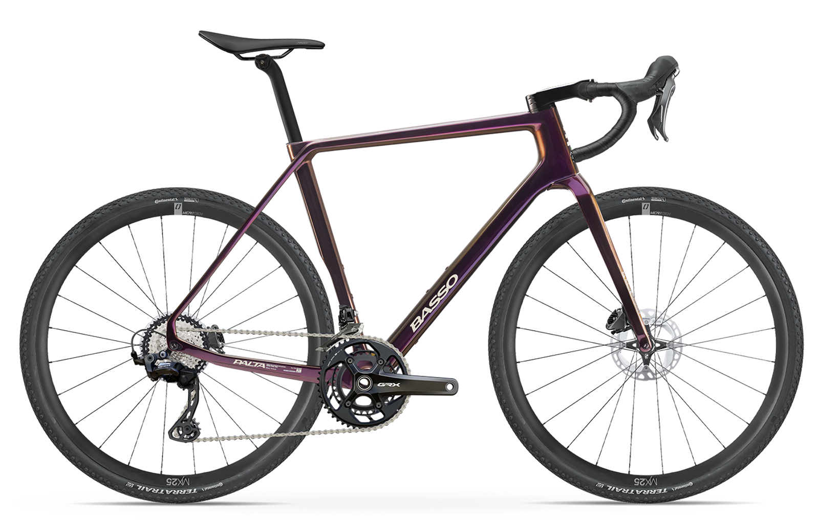 Basso Palta 2026 Shimano GRX 827 Di2 2x12 Complete Bicycle