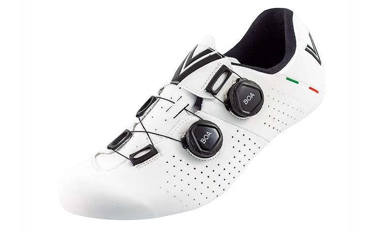 Vittoria Stelvio Road Cycling Shoes Silver/Black 