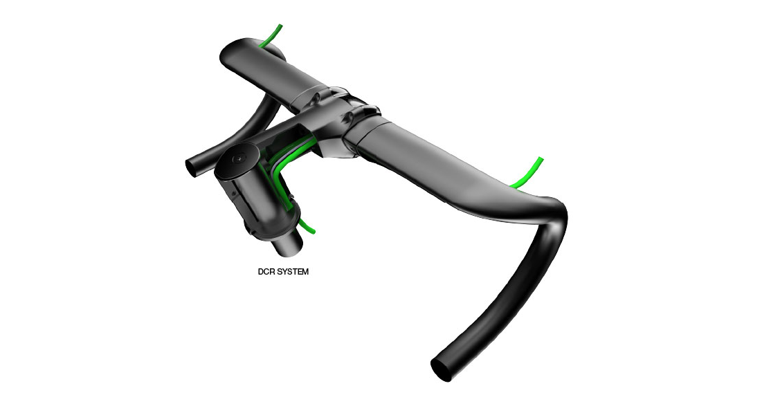 Integrated cable stem Clearance