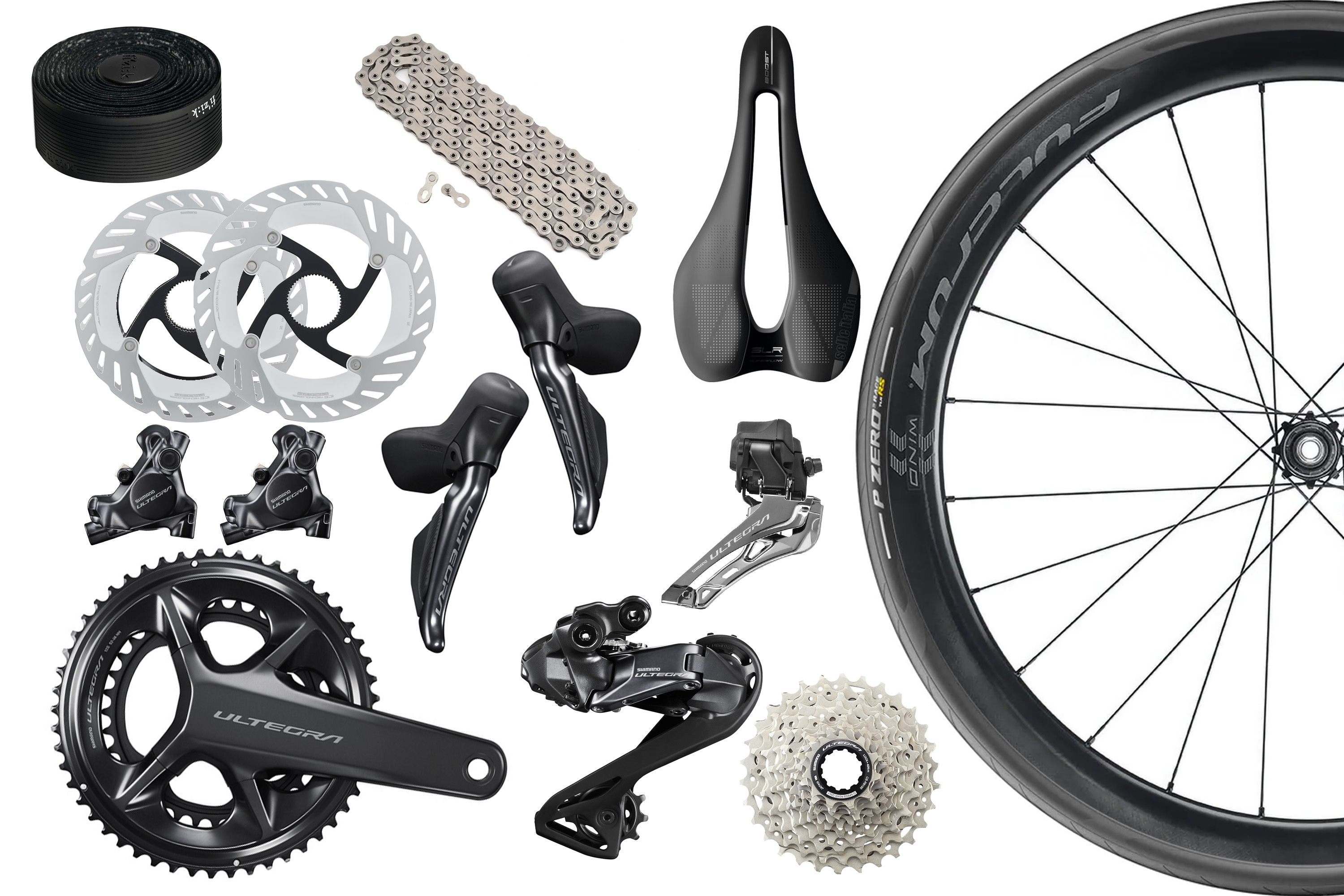 Shimano Ultegra Di2 グループセット Build Kit Ultegra #7 – Shimano Ultegra Di2 12v + Fulcrum Wind 42
