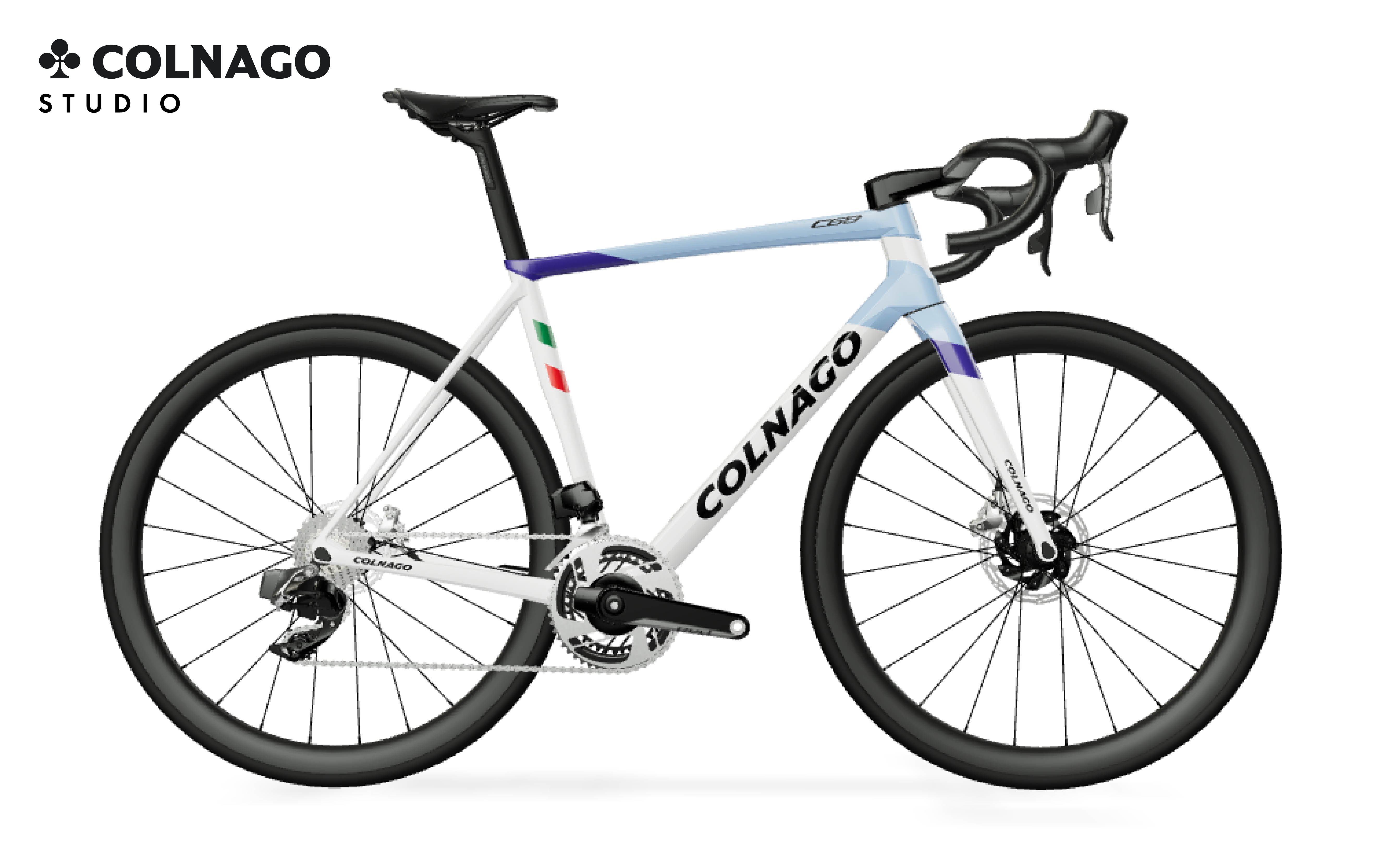 Bike with campagnolo store components