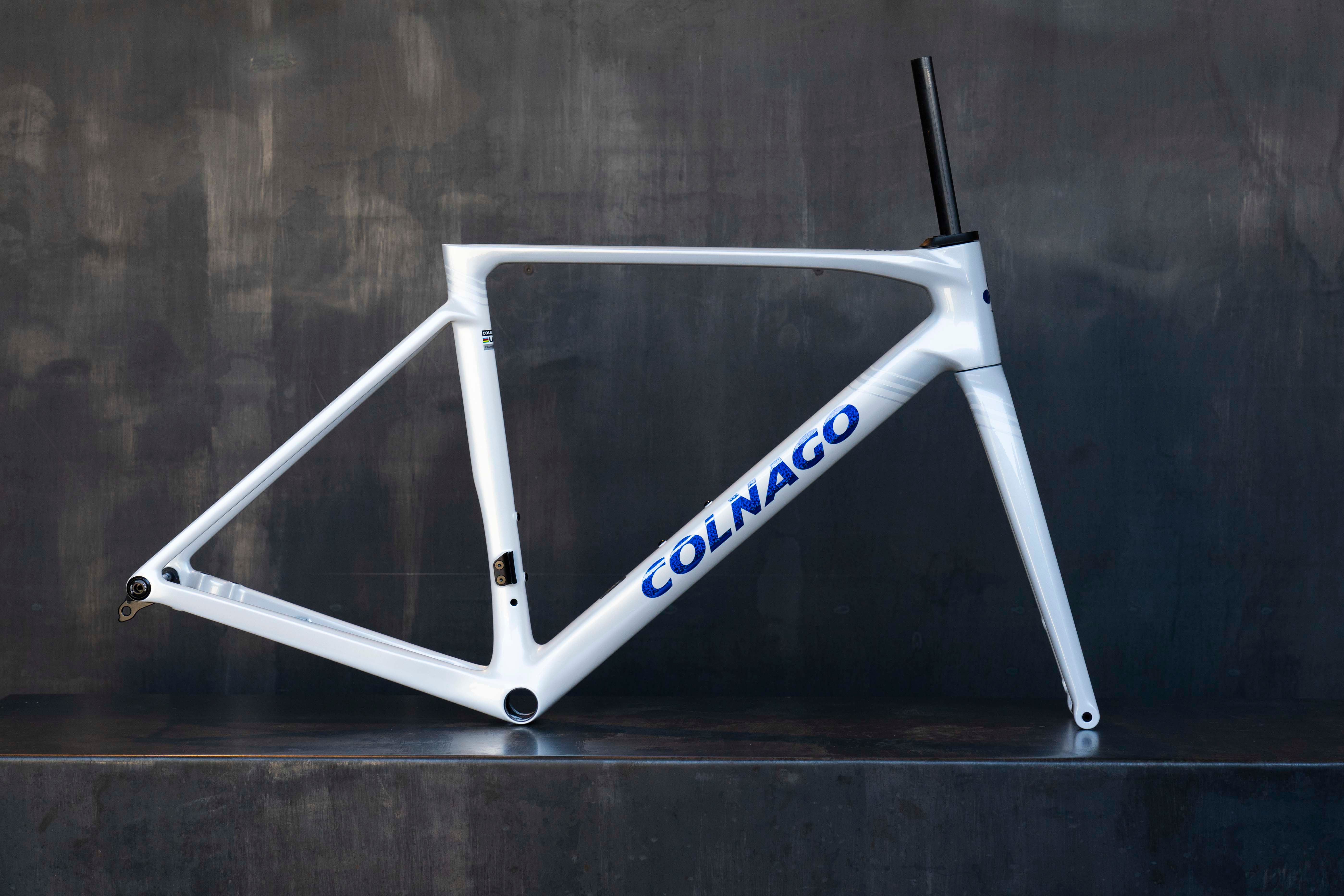 COLNAGO  Primavera 470  白/黄緑　中古フレーム COLNAGO Primavera 470 白/黄緑 中古フレームの通販 by Gossen