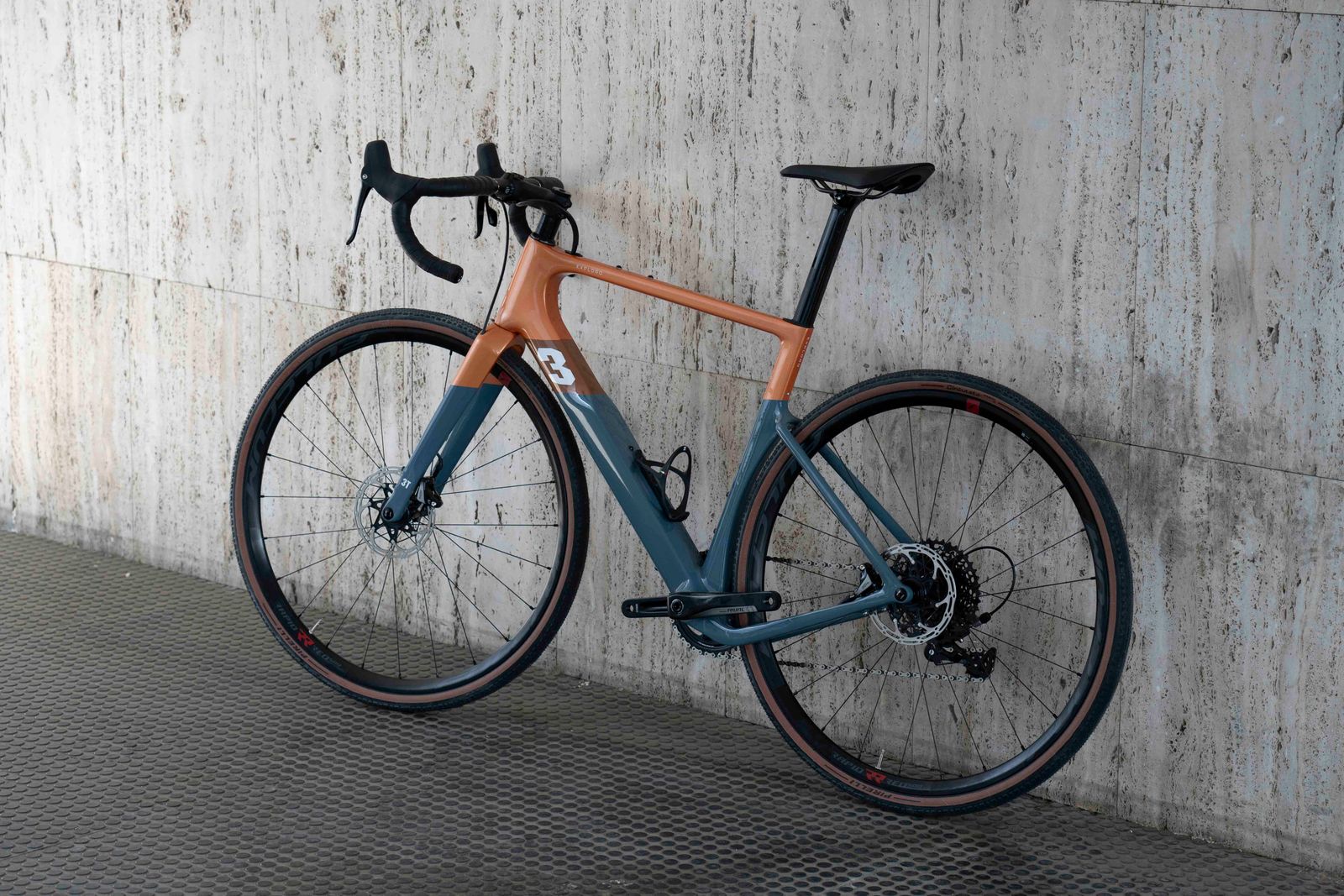 3T Exploro Racemax Sram Rival 1x11 Orange/Grey Taglia 54