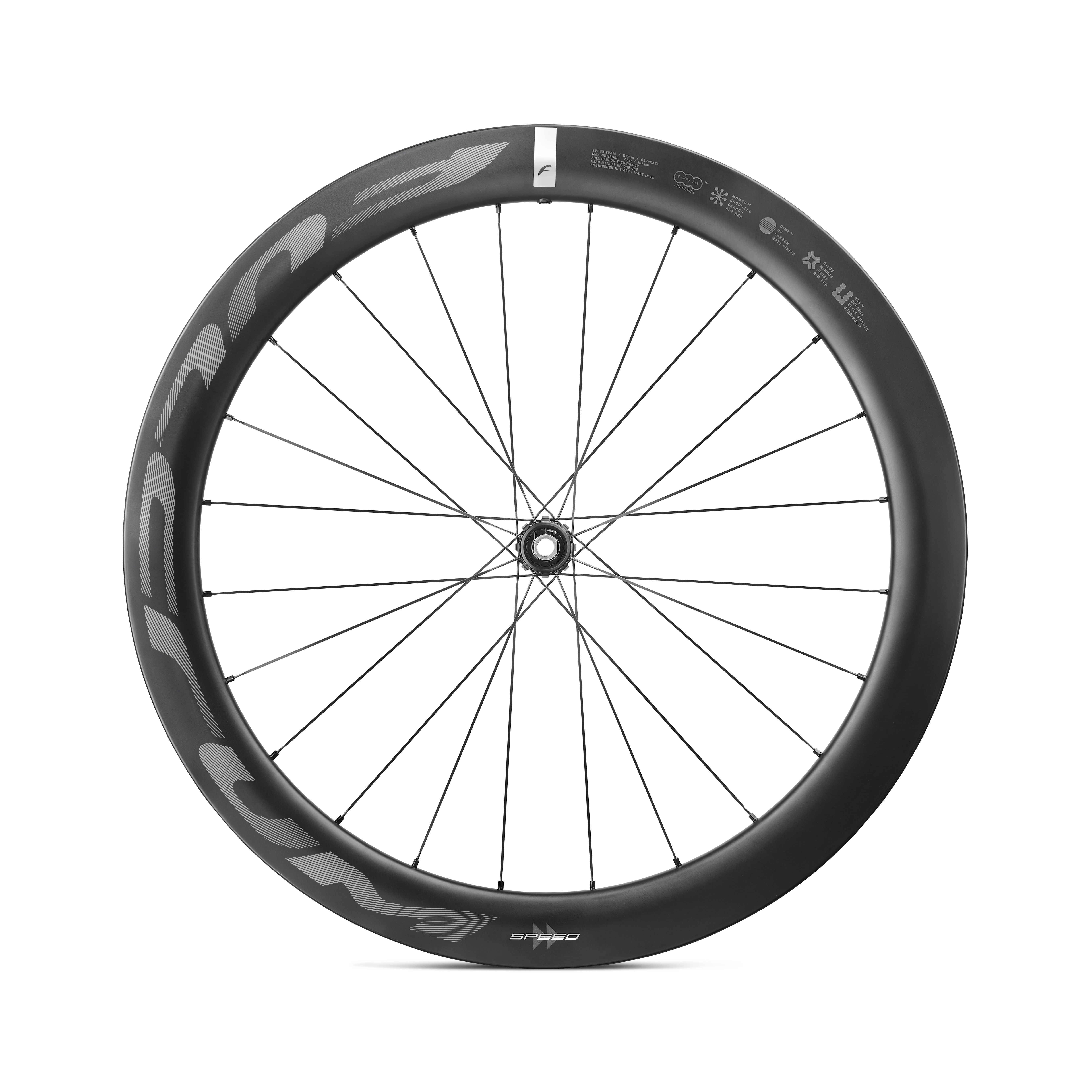 フルクラム　SPEED TEAM 57　DB　シマノハブ Fulcrum Speed Team 57: Aero Carbon Wheels USB™ | Cicli Corsa